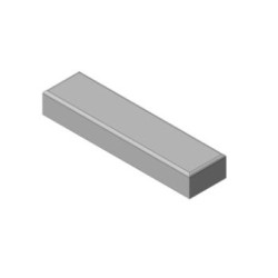 Žárobetonová deska spodní, zadní KV IMPRESSION C 3g L 74.51.37.24 